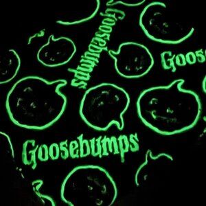 Goosebumps Movie Pumpkin Glow Dark Cotton Fabric 3+ Yard 44" Wide 2016 Crafting